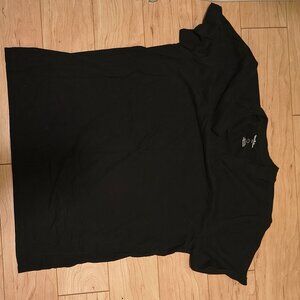 Black V-Neck Tee